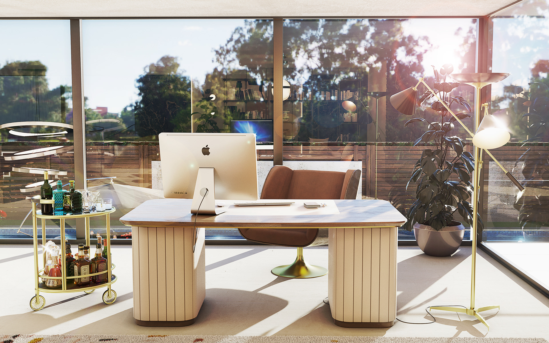 米兰的中性现代风住宅丨意大利米兰丨DRAGA&AUREL-33