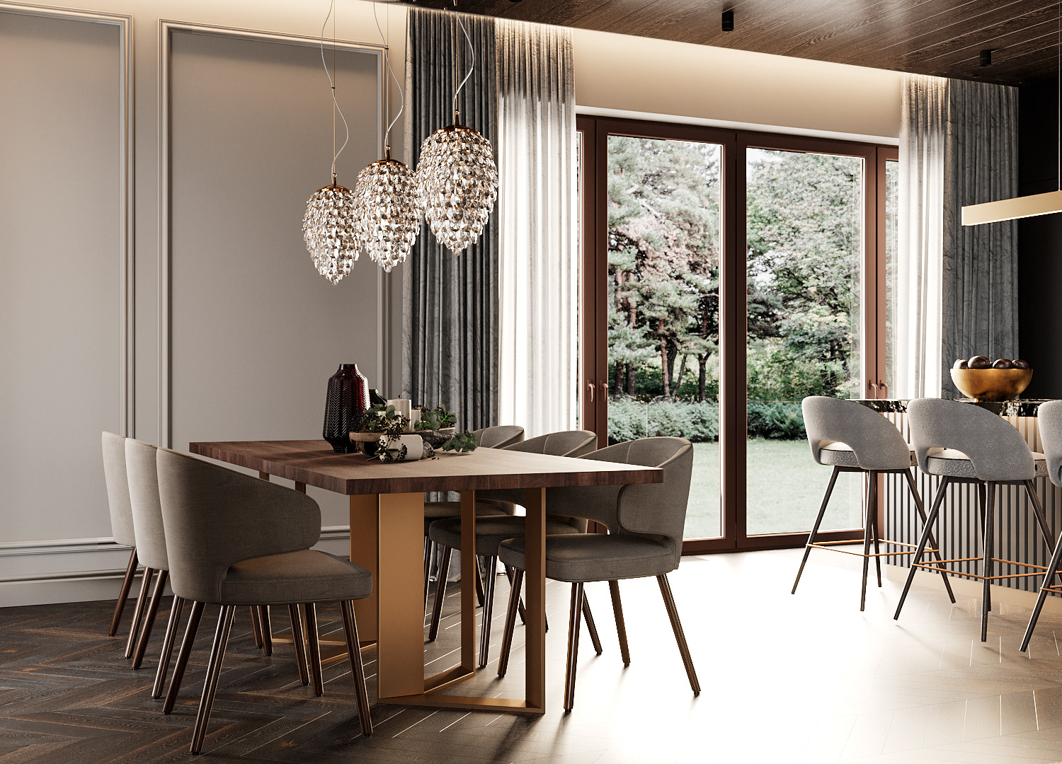 living room in house-13