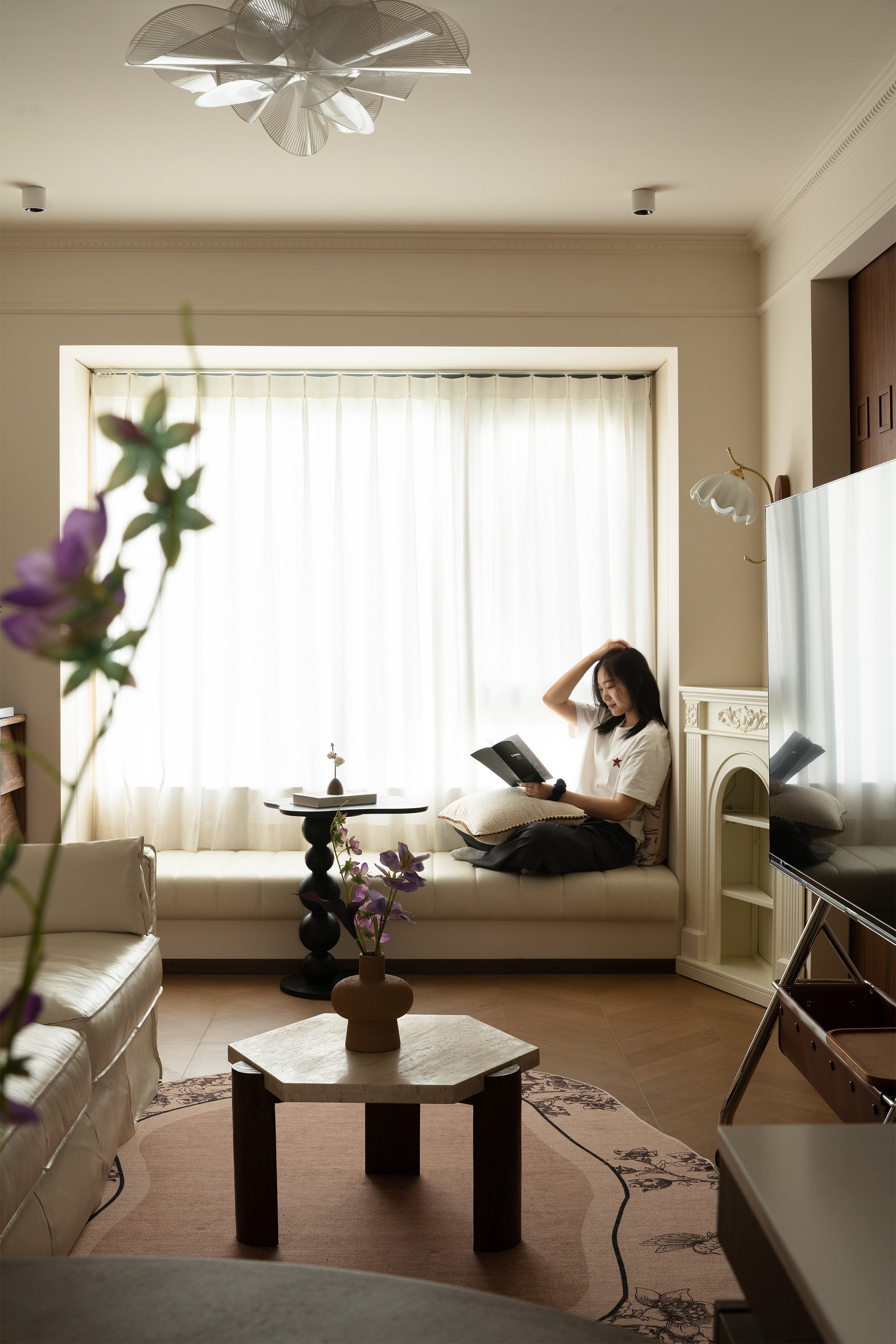 《锦上》北京朝阳78㎡丨中国北京丨赫兹设计-2