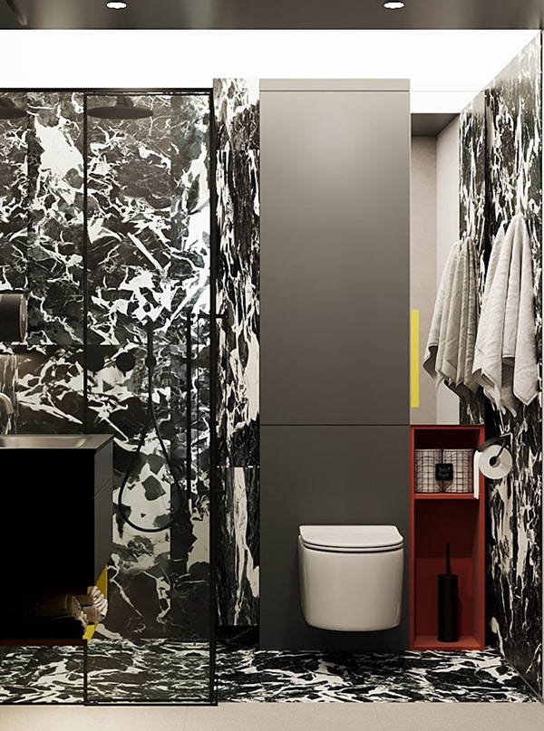 莫斯科“Достижение”综合体25平迷你公寓项目丨俄罗斯莫斯科丨设计师Виктория Ерохина-14