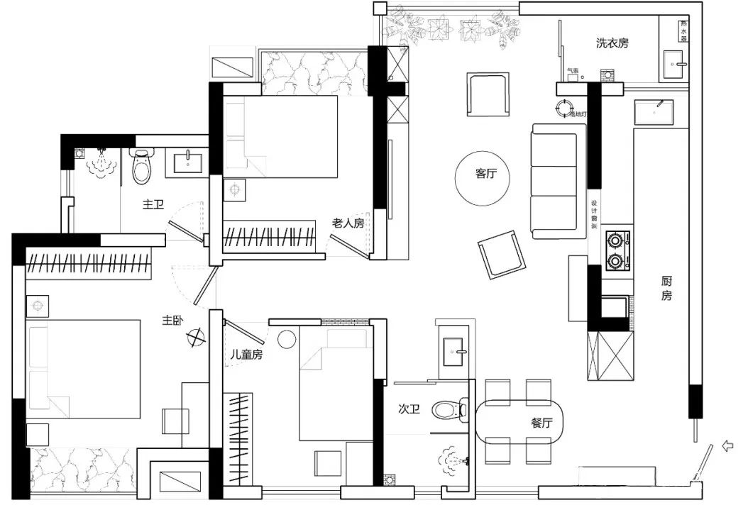 90 后情侣的温馨绿意之家丨PINK 瓶子设计-6