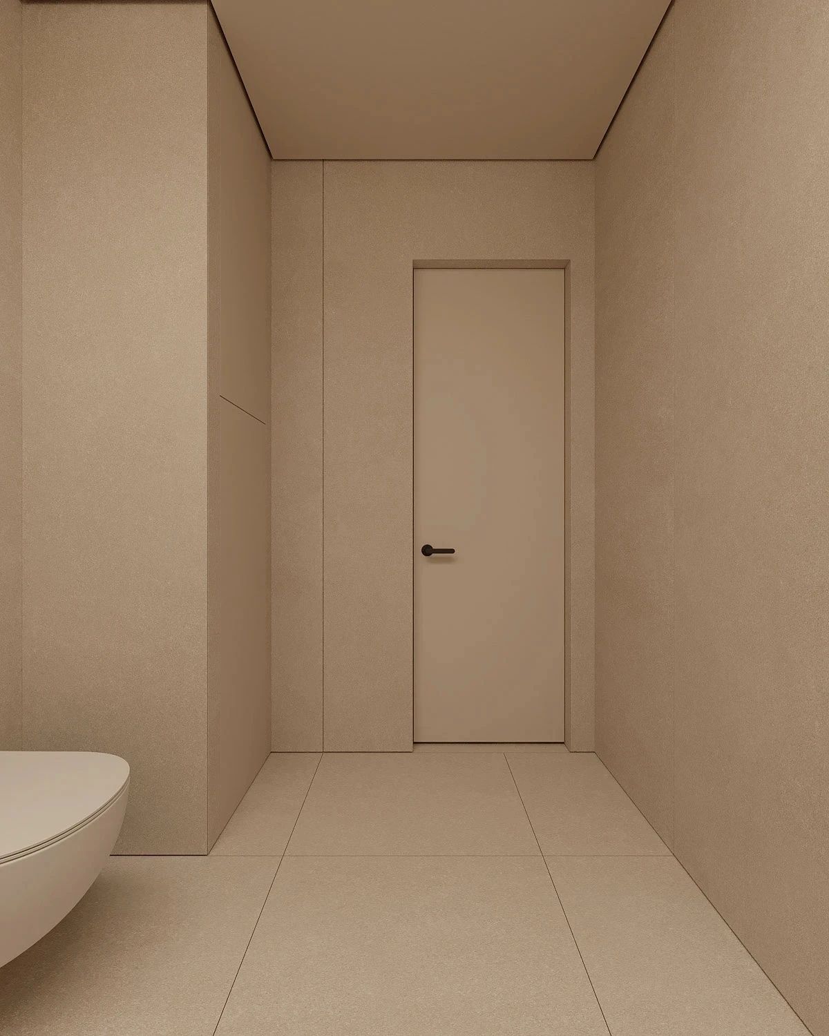 原木系奶油风极简空间loft公寓设计丨URSA STUDIO-80