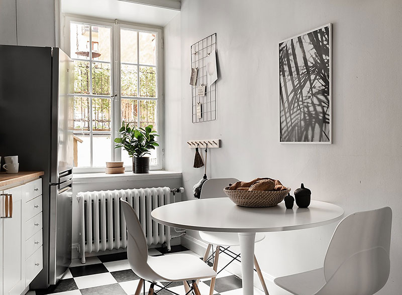 瑞典温馨米色公寓设计-17