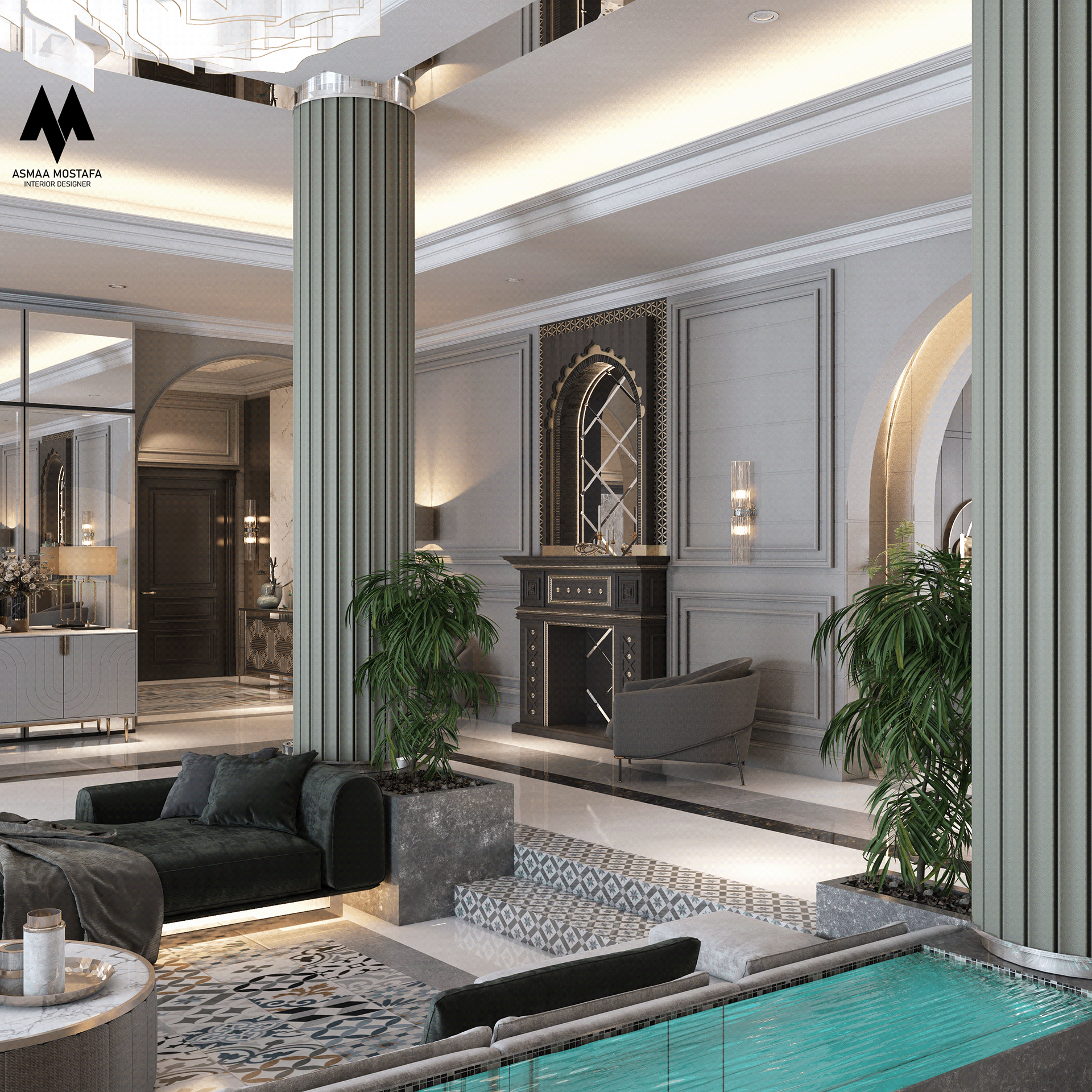 摩洛哥新古典主义丨卡塔尔多哈丨studia54-24