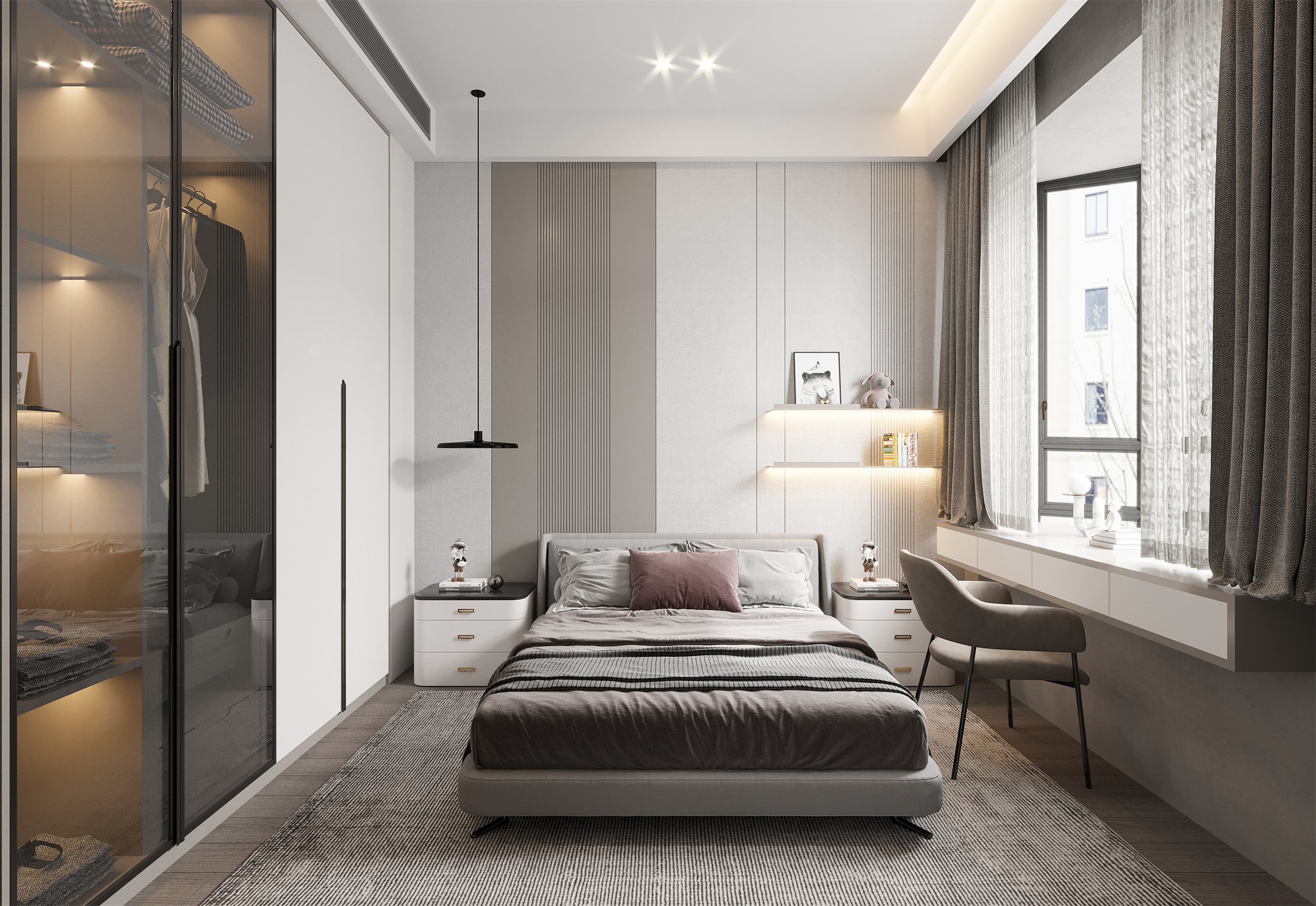 现代东方美学平层设计-9