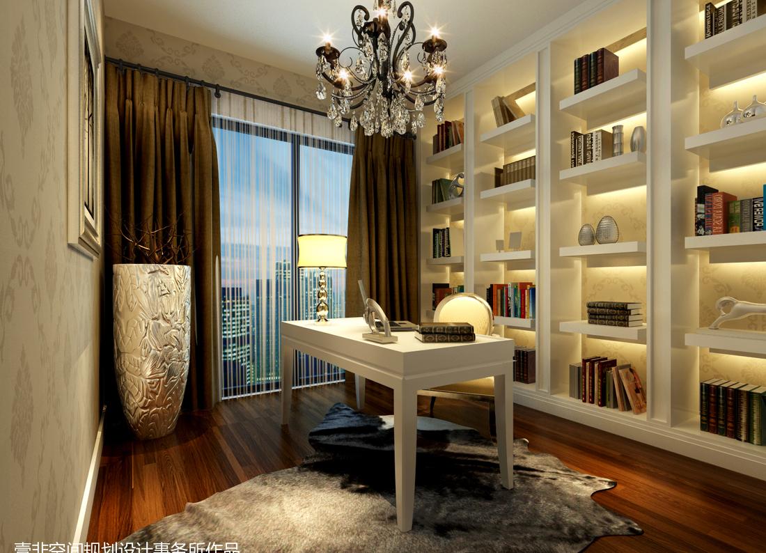 
简单大气的简欧公寓平层 -3