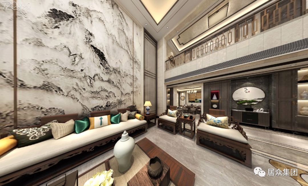1000㎡新中式 | 设计不是一种风格，而是一门语言！-61