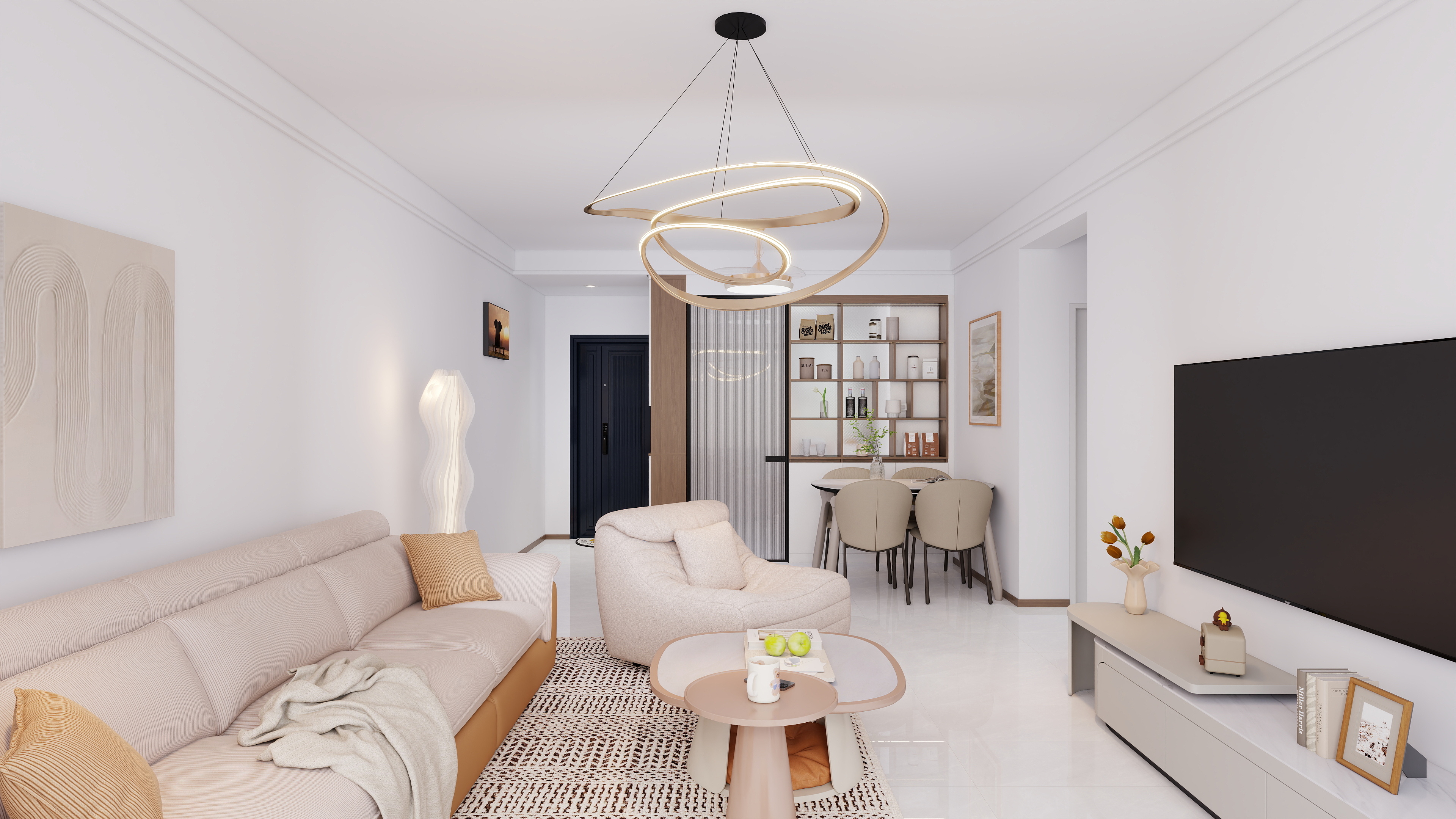 现代奶油：温馨港湾の家-18