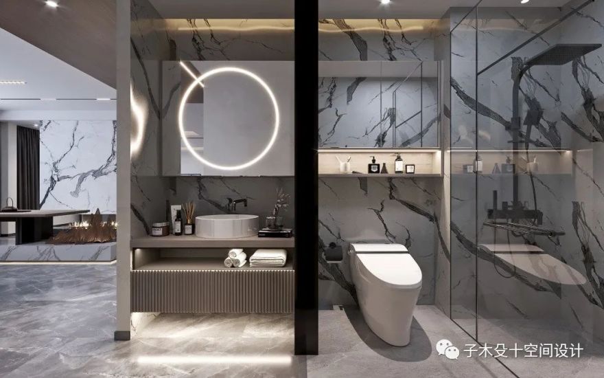 阔境人生 · 子木殳十空间设计的雅奢宅邸-52