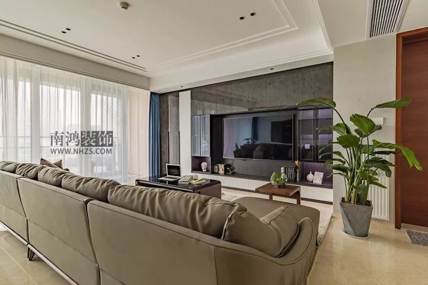 万象城现代意式 200㎡ | 简约优雅,宁静致远-8