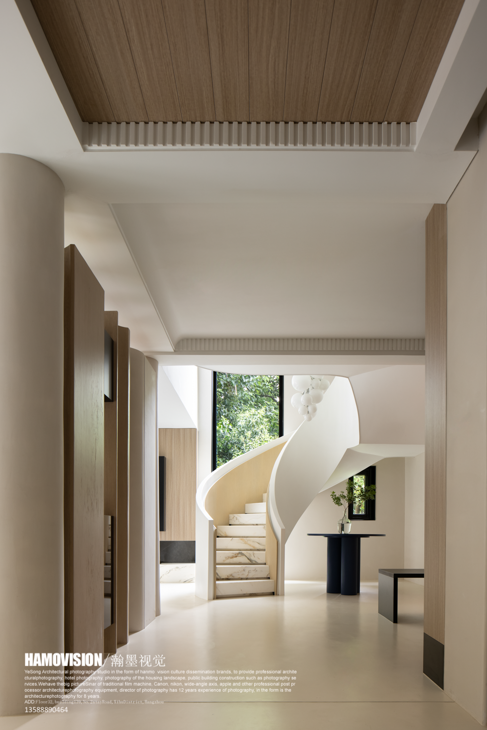 上海独栋别墅·叶淼 · 时尚博主的艺术奶油之家丨中国上海丨原壹空间设计-4