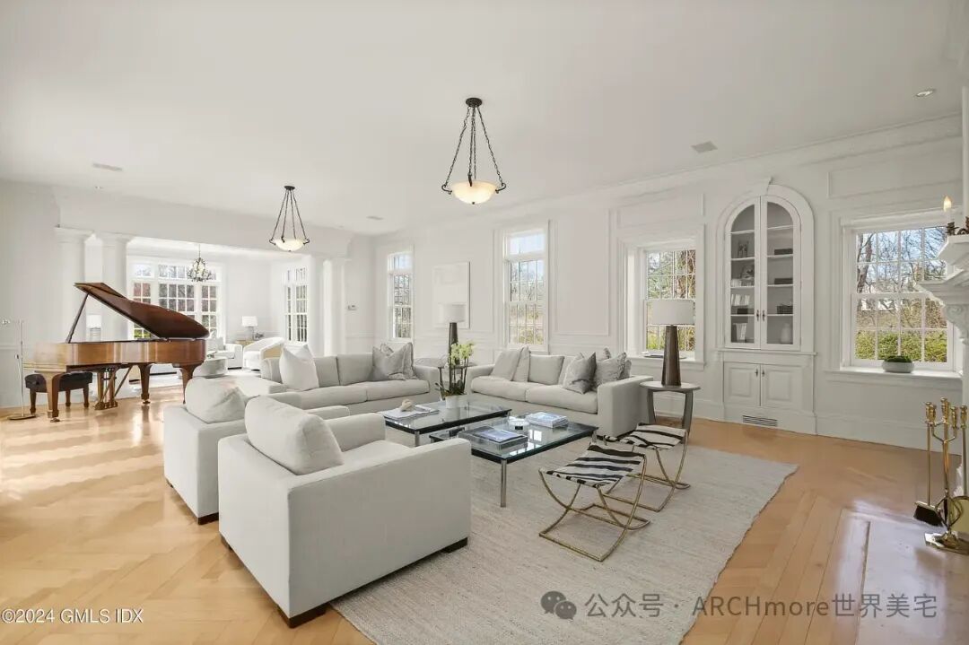 经典的康涅狄格庄园|中格林威治私人定制设计-16