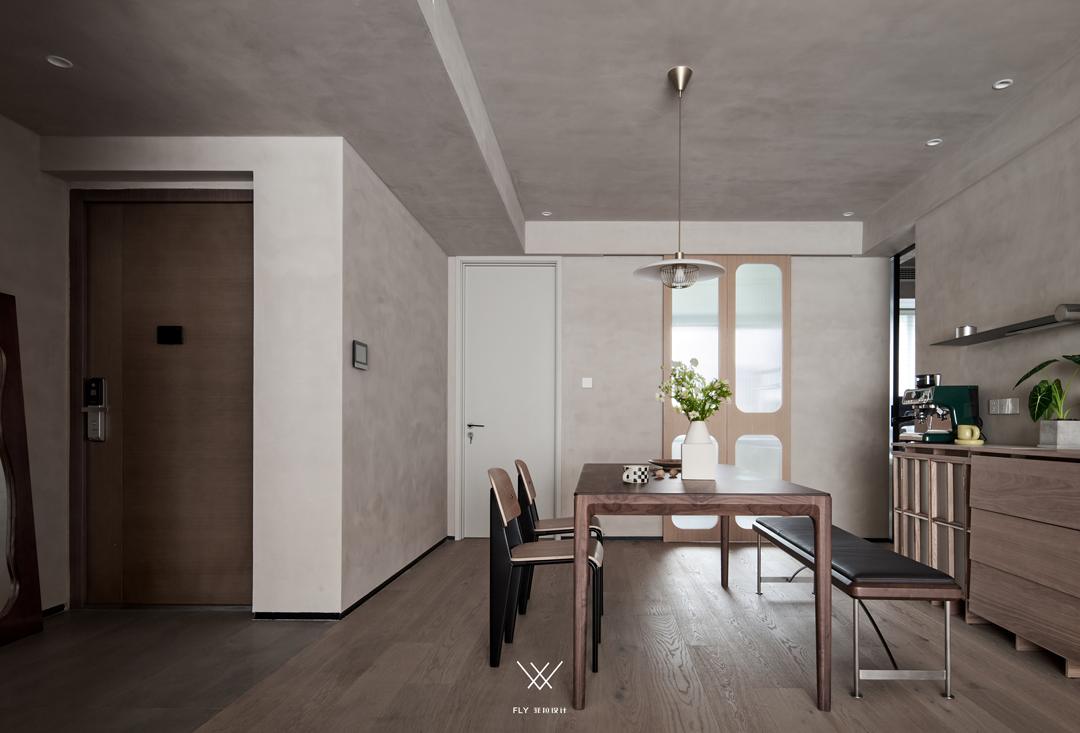 奶油色＋巧克力色,温柔与克制的魅力空间丨中国杭州丨菲拉设计-49