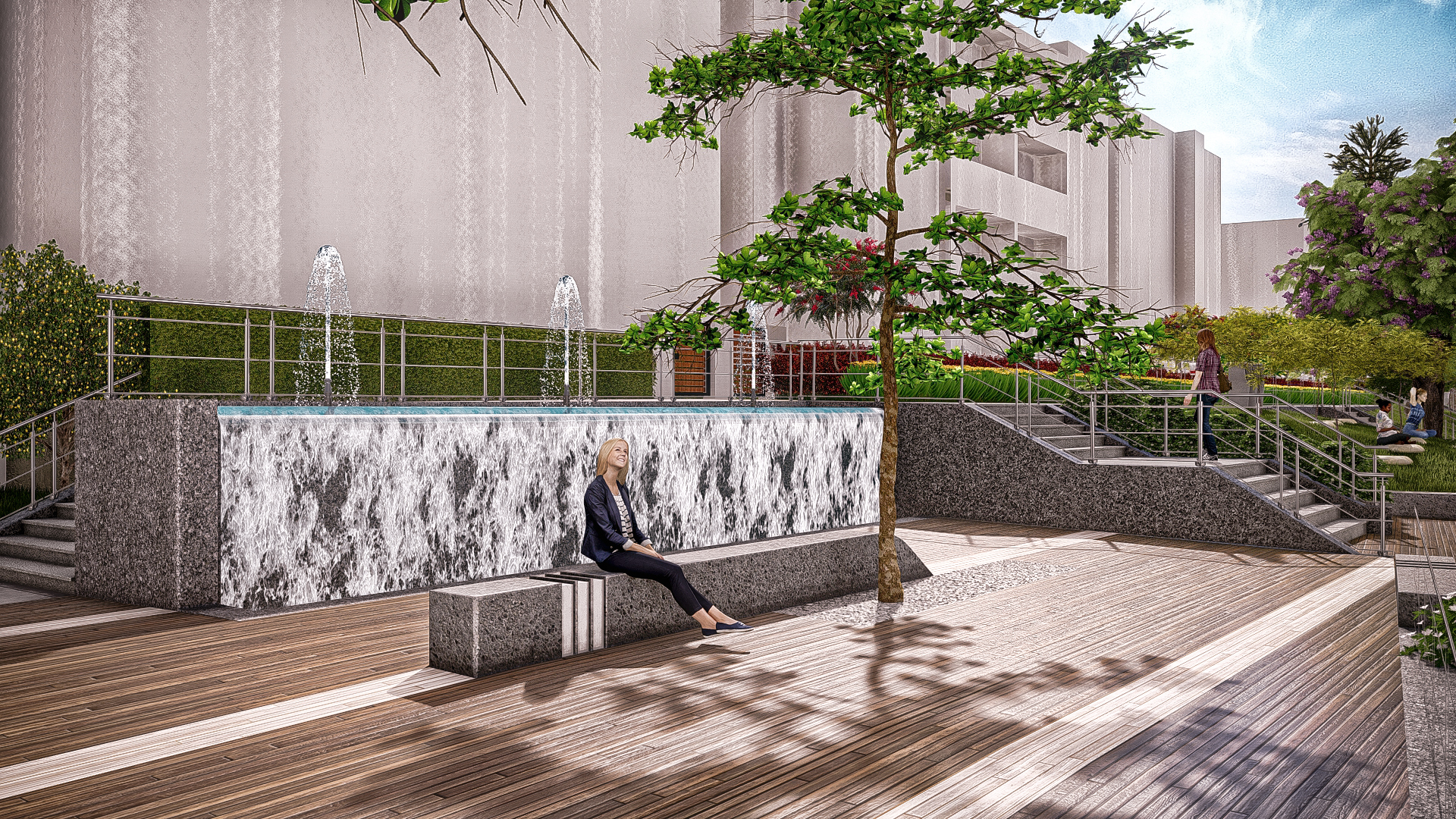 新开罗住宅小区口袋公园设计丨埃及开罗丨Salwa Maherez-14