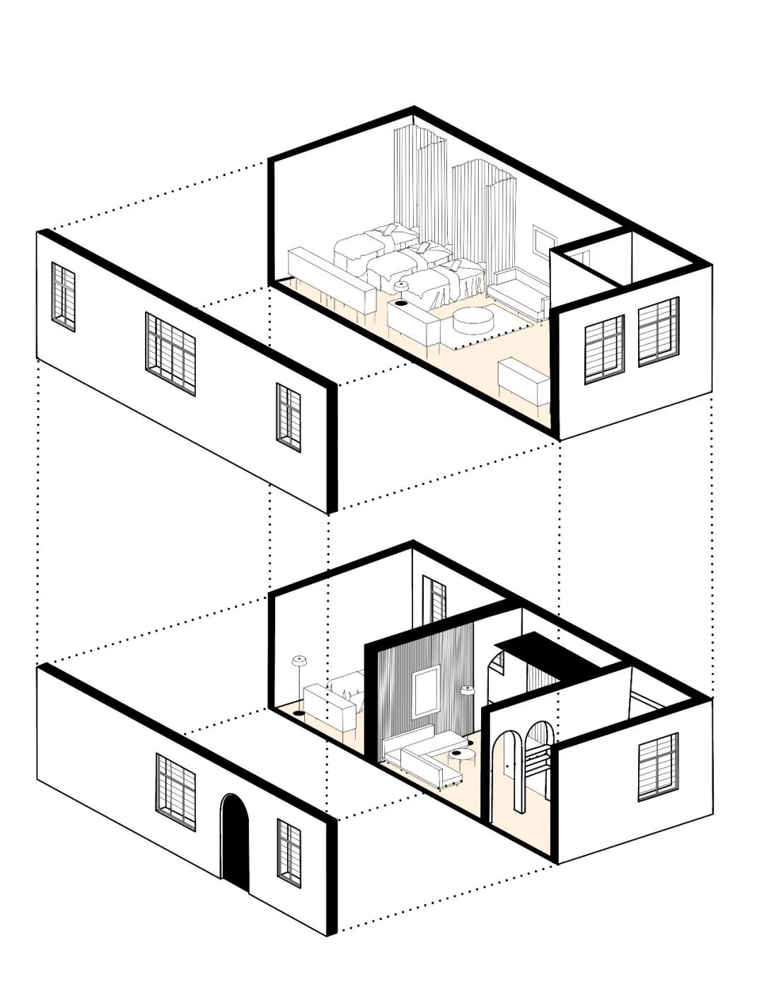 上海 CERYNNE 美容沙龙——立体美学空间的舒适与私密-7