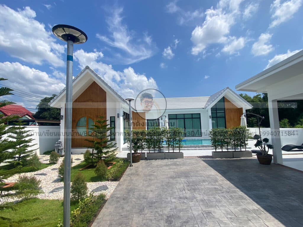 日本无印风格单层住宅P  1348-36