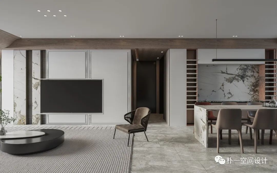 轻奢美式家居设计丨中国亳州丨朴一空间设计-61