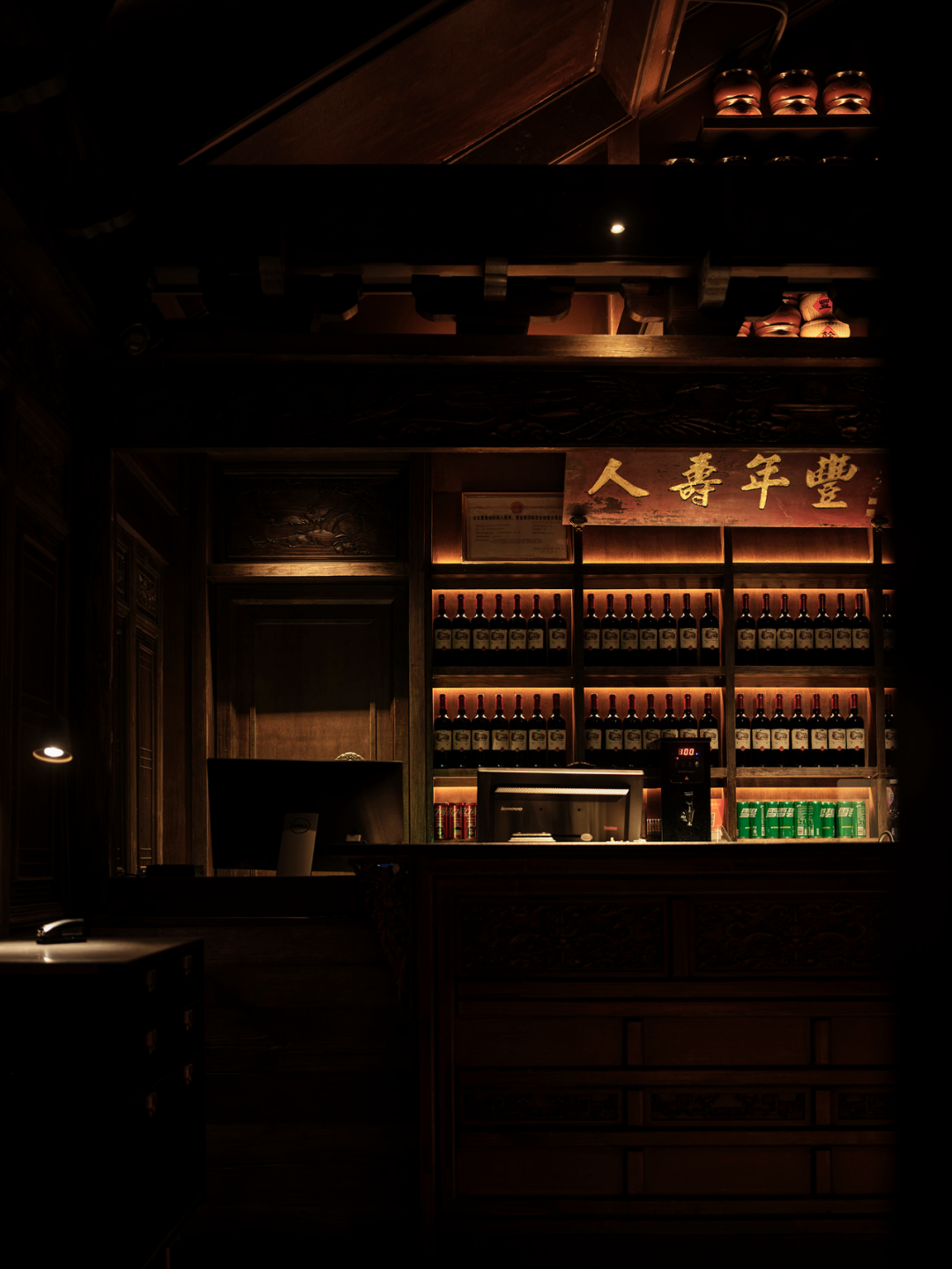 老铺烤鸭·老城根店丨中国西安丨陈海空间设计工作室-58