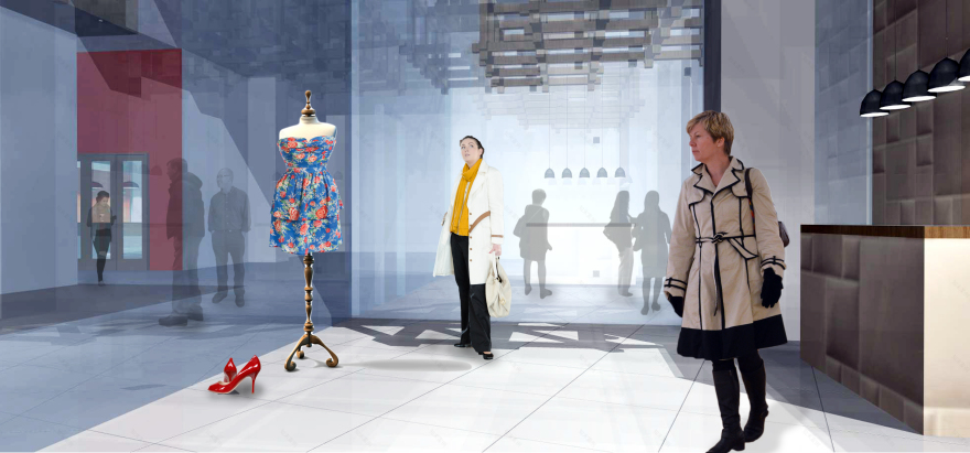 活力市中心室内市场与全球咖啡厅概念设计-13