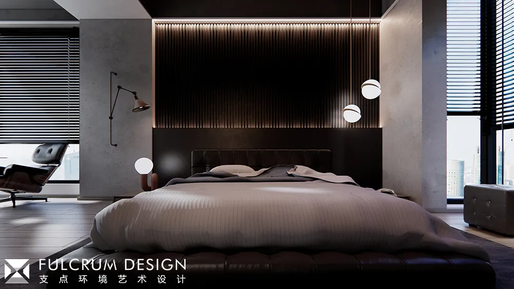 老房逆袭 · 现代台式光影之家丨美国凤凰城丨支点环境艺术设计-55