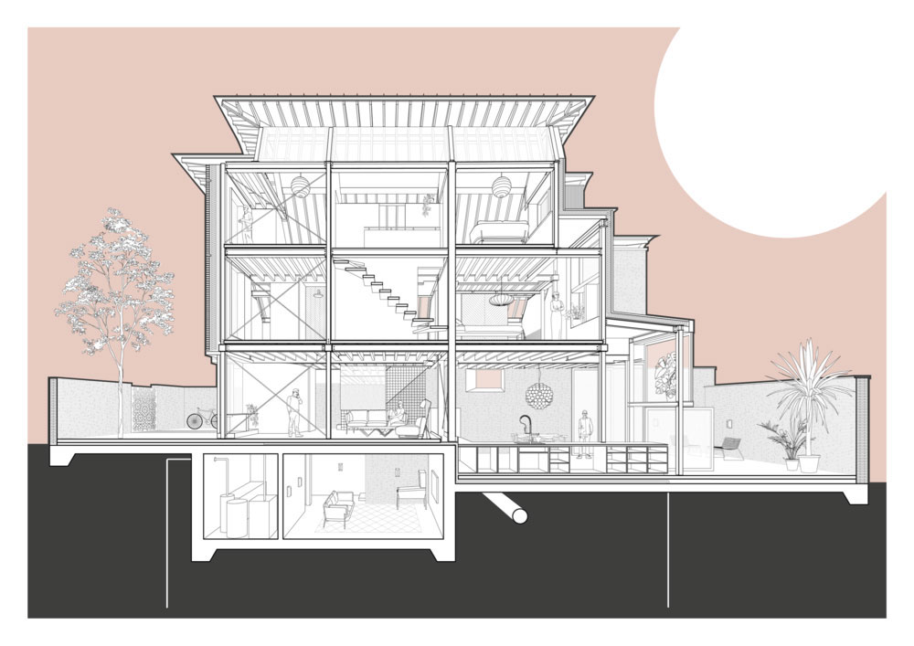 伦敦现代风格别墅 | 时尚与自然的完美融合-30