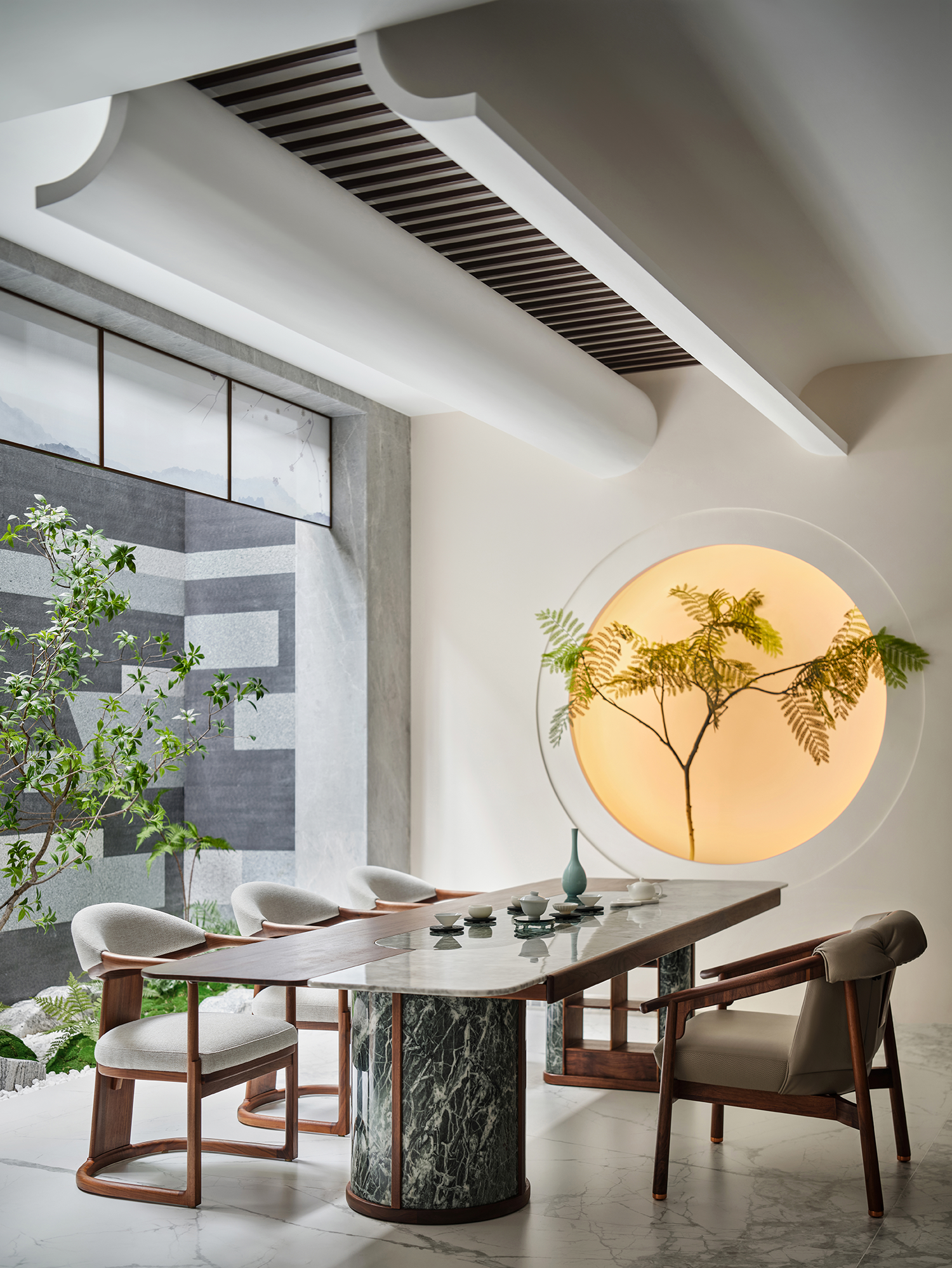 四川成都·锦官新城1000㎡ 森系自然住宅设计丨中国成都丨STUDIO.Y室内设计事务所-147