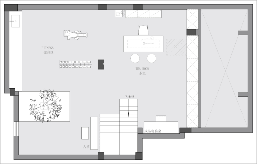 蓝色狂想曲 · 温婉和谐的现代家居设计丨晓安设计-11