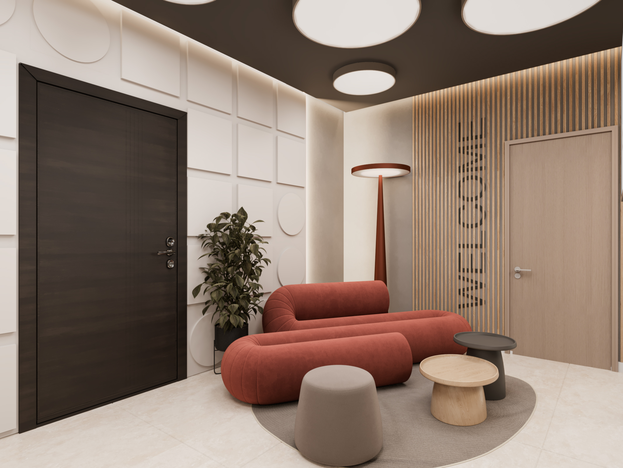 办公空间设计丨突尼斯丨Anamorph agency-4