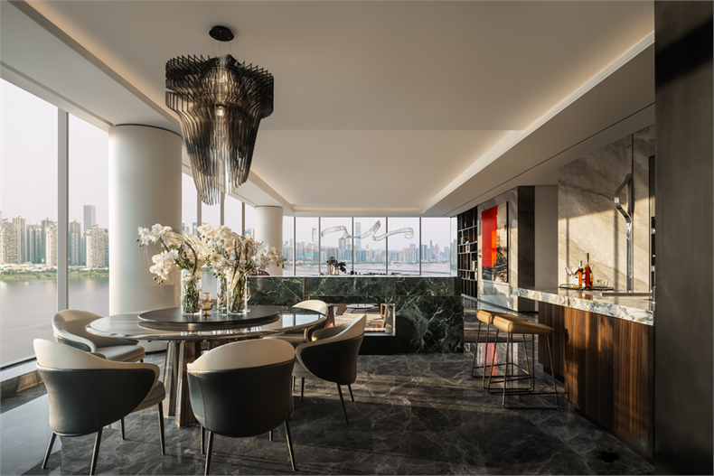 长沙旭辉样板间 | 艺术奔流的无界视野-14