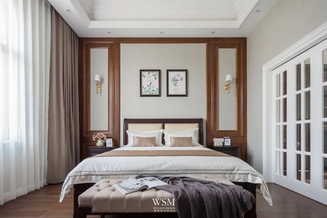 苏州明珠城 400 平米美式私宅，打造浪漫复古生活空间-65