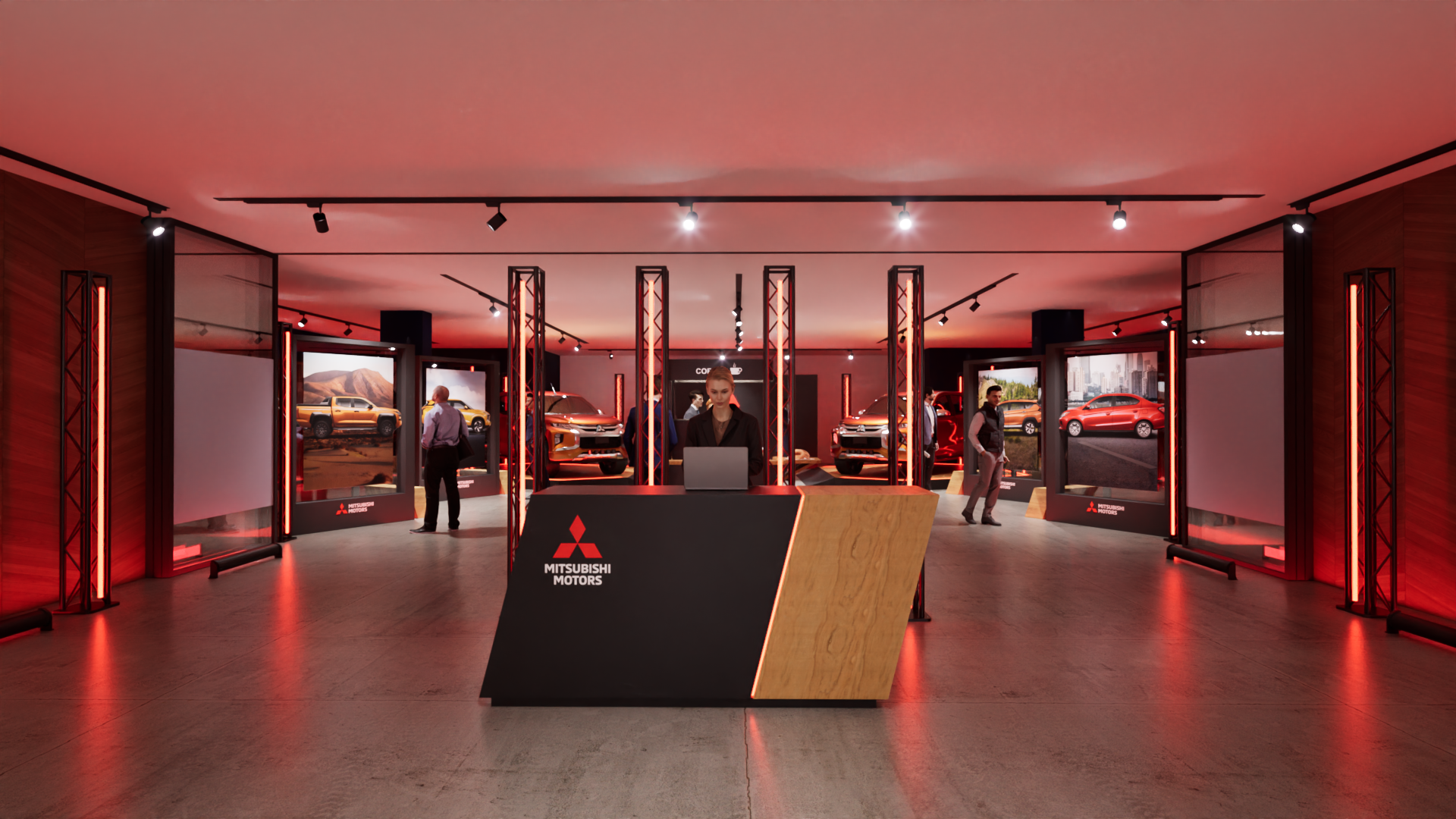 Mitsubishi Kick  Off Meeting场地设计与制作丨墨西哥墨西哥城-3