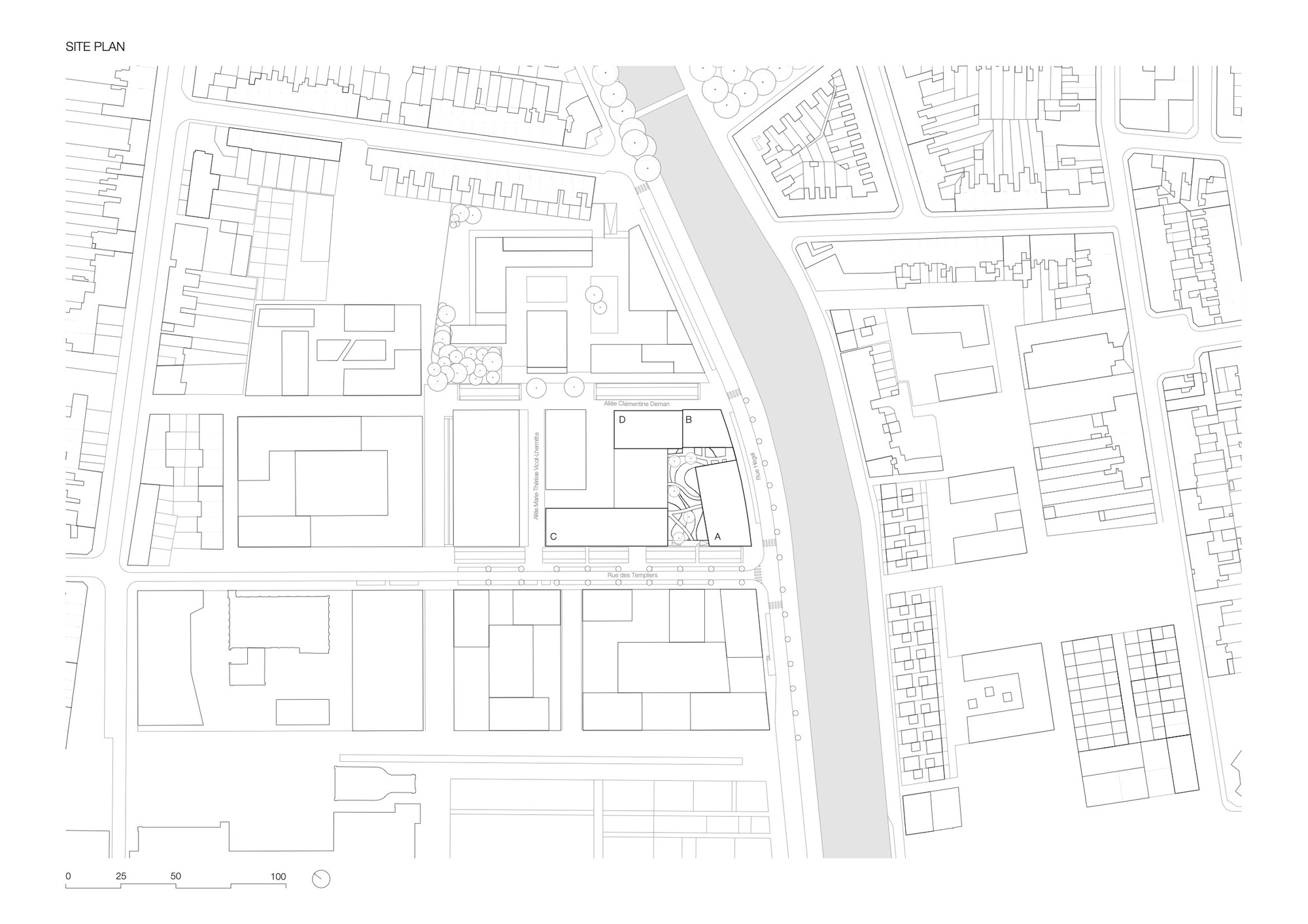 Îlot 13B 绿色住宅丨法国里尔丨KAAN Architecten-3