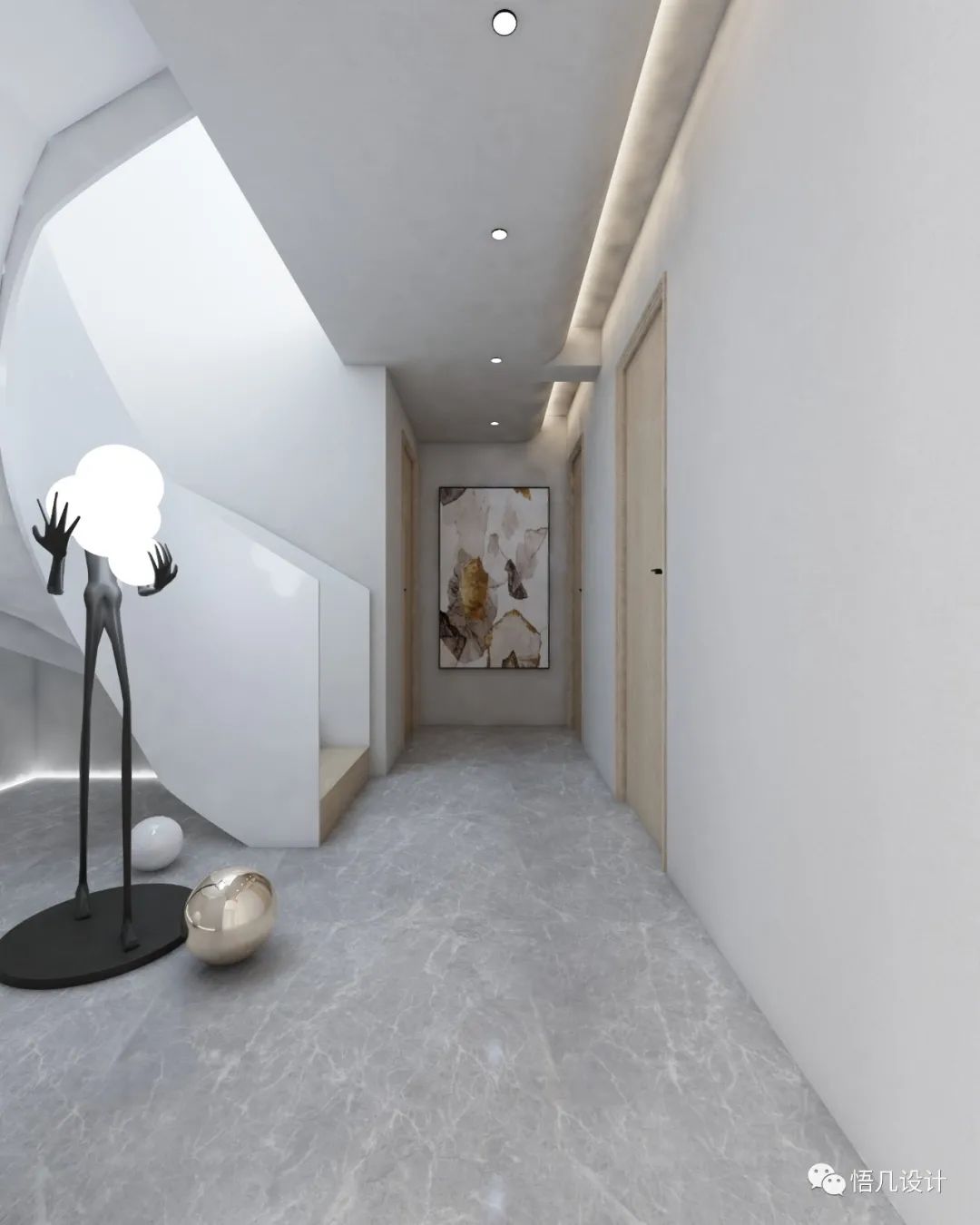 武汉 300 平一居室,原木日式风格演绎舒适生活-18