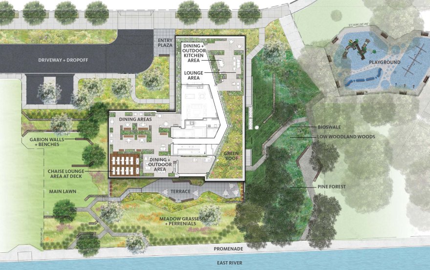 未来绿洲:河畔坊(这里Riverwalk Point意译为河畔坊,具体可根据该地点官方精准名称来定,因为这是专有名词,坊常用于代表特定区域的地方名称) 丨洪都拉斯约罗丨Future Green Studio-28