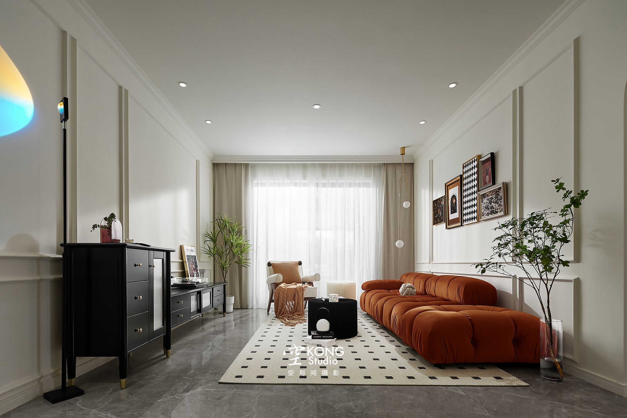 万科公园都会私宅丨巨蛋空间设计-9