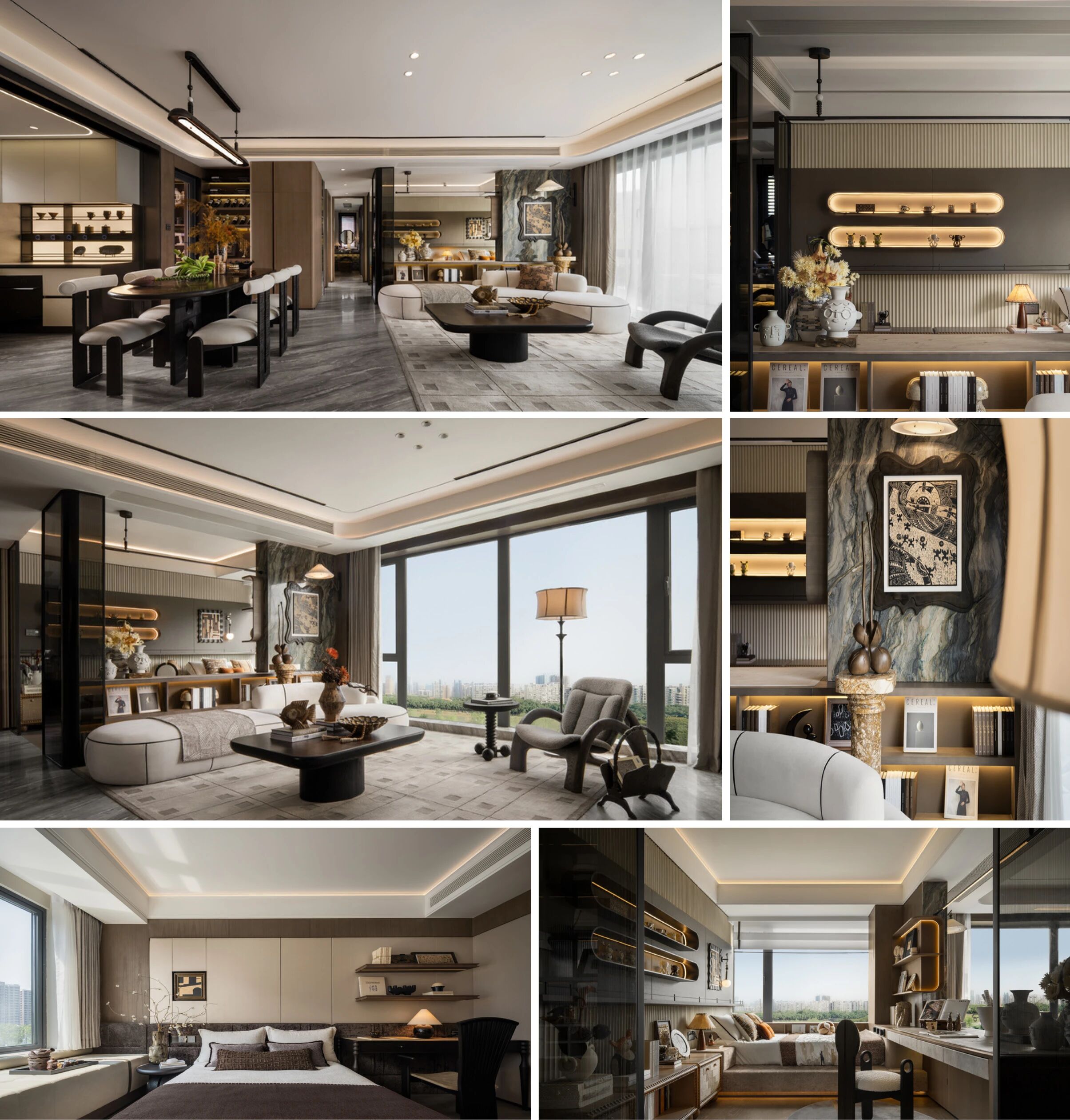 靳朝晖设计 · 龙湖滨颂御湖境丨北京靳朝晖设计-9