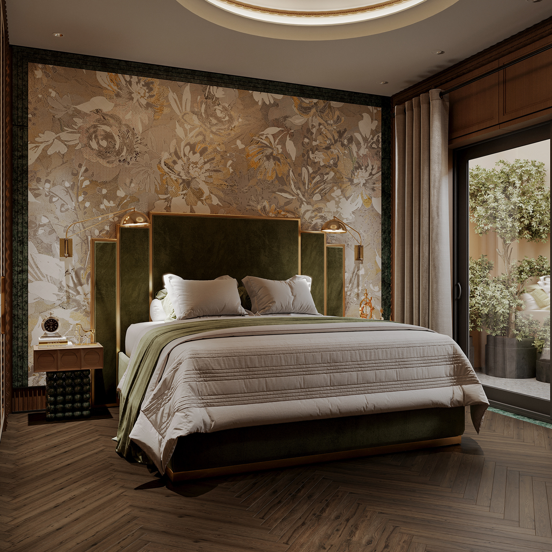 ARTDECO卧室设计丨越南河内-6