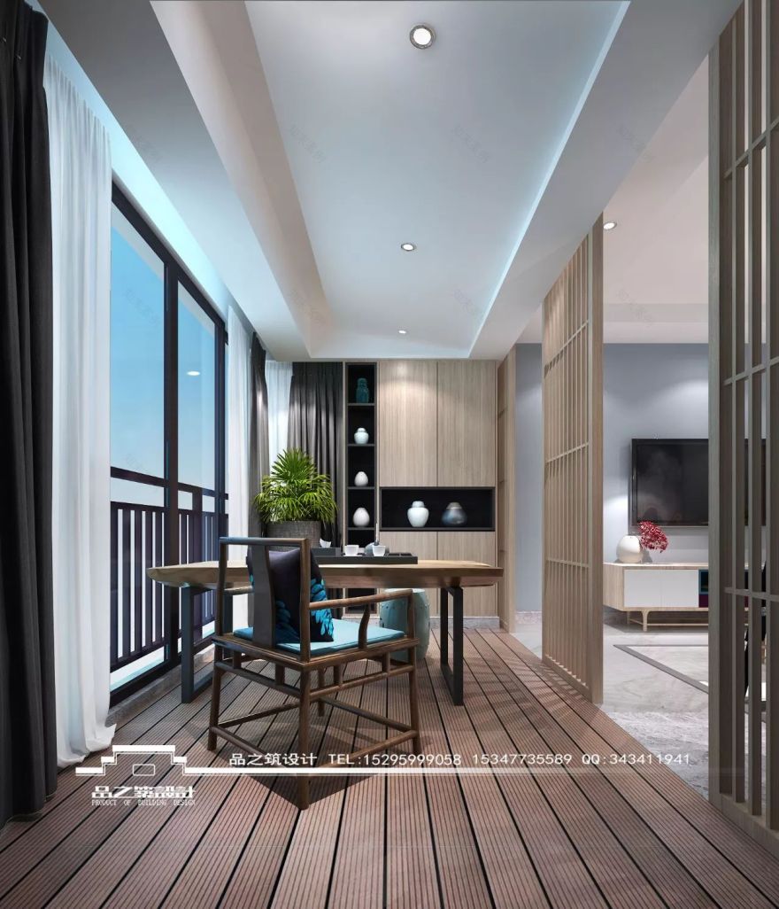 彰泰名都 95㎡简约宜居空间,品之筑设计诠释生活美学-55