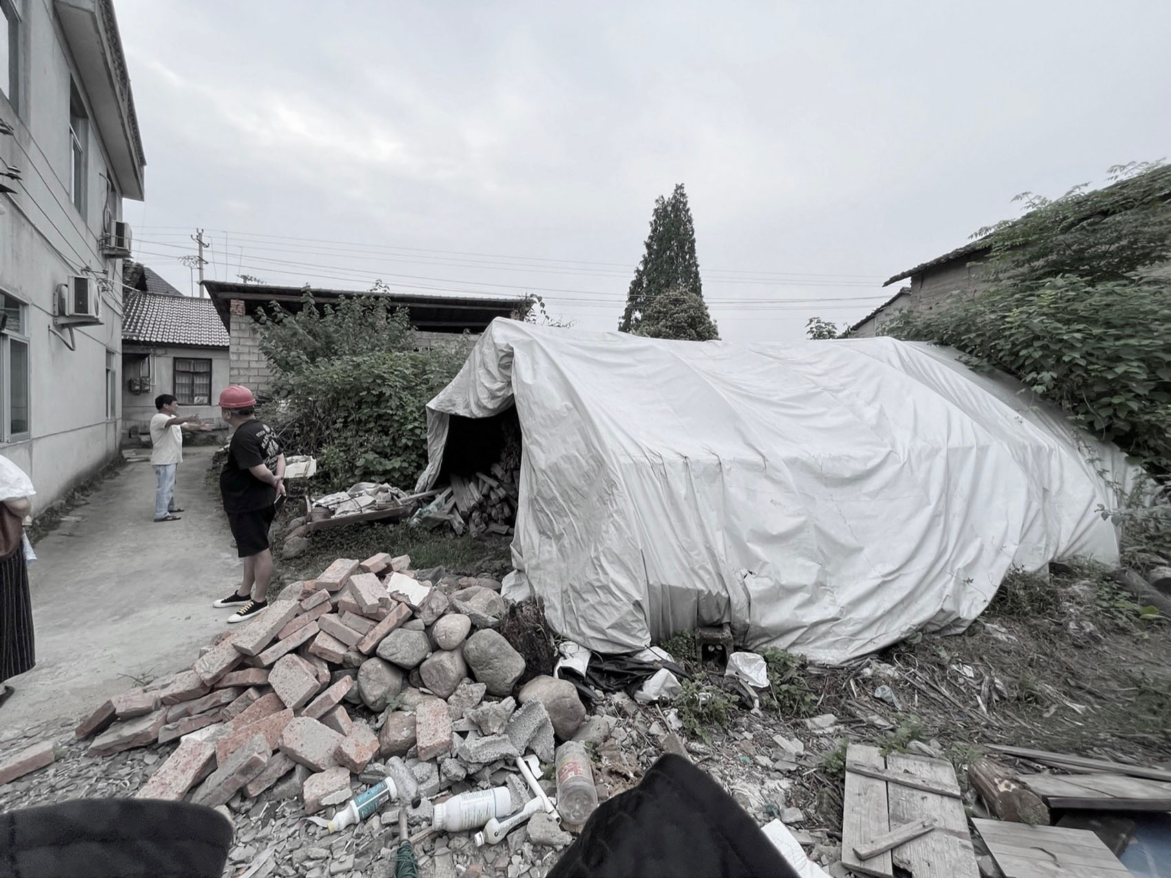 “两个半”·古市镇下街茶广场丨中国浙江丨衍述设计-21