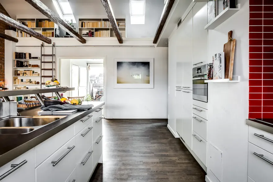 古城砖下的温暖城市公寓-9