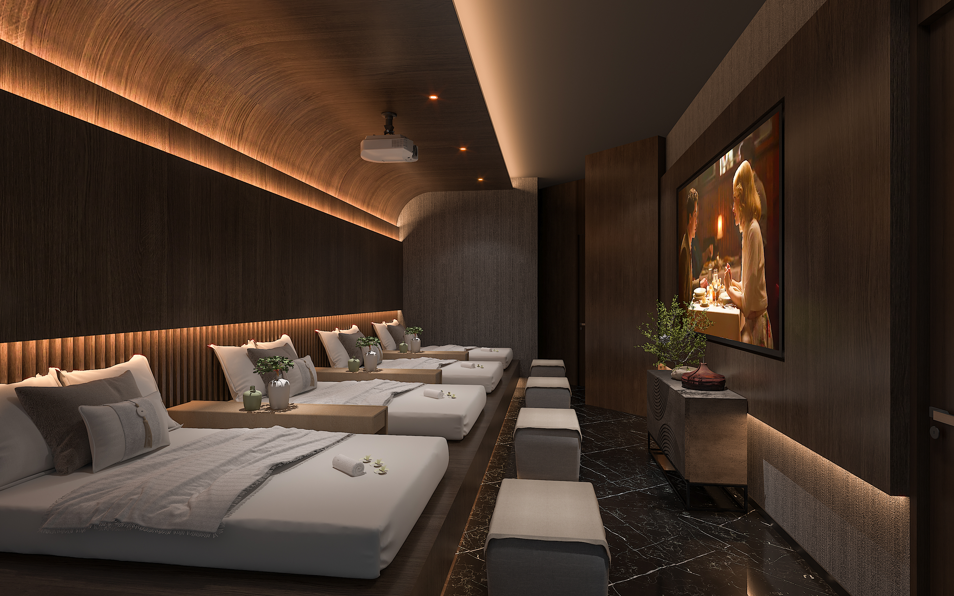 「尊悦云涧」轻奢疗愈SPA空间设计-10