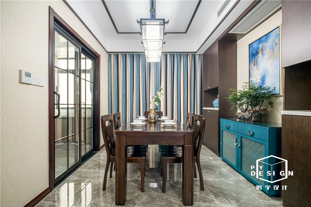 152㎡淡雅新中式 | 鹏宇设计-14