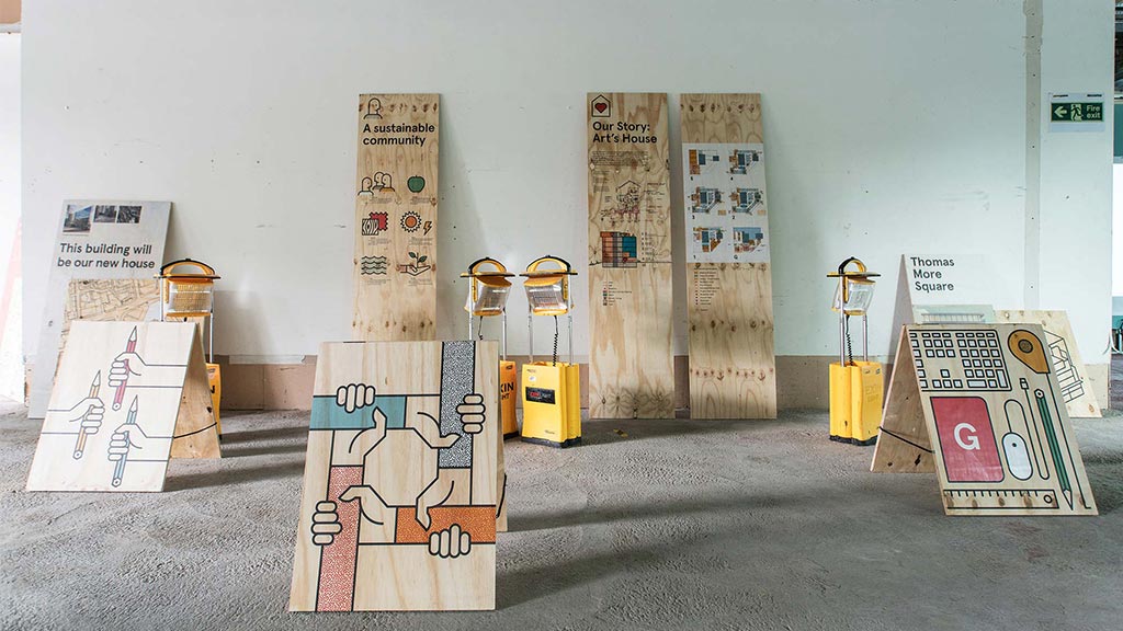 伦敦发展项目 | 木质展览展现空间魅力-4