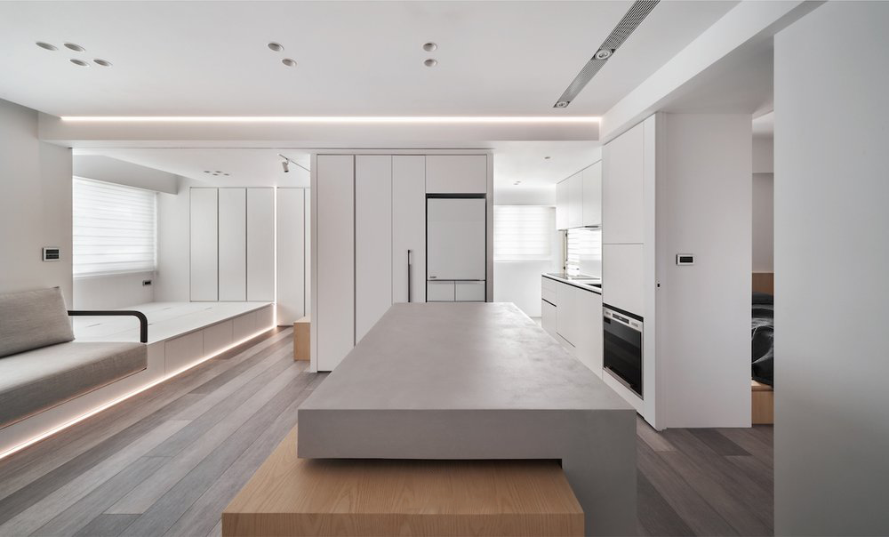 不定义空间的多功能小宅，62㎡旧房改造 | 虫点子新作-55