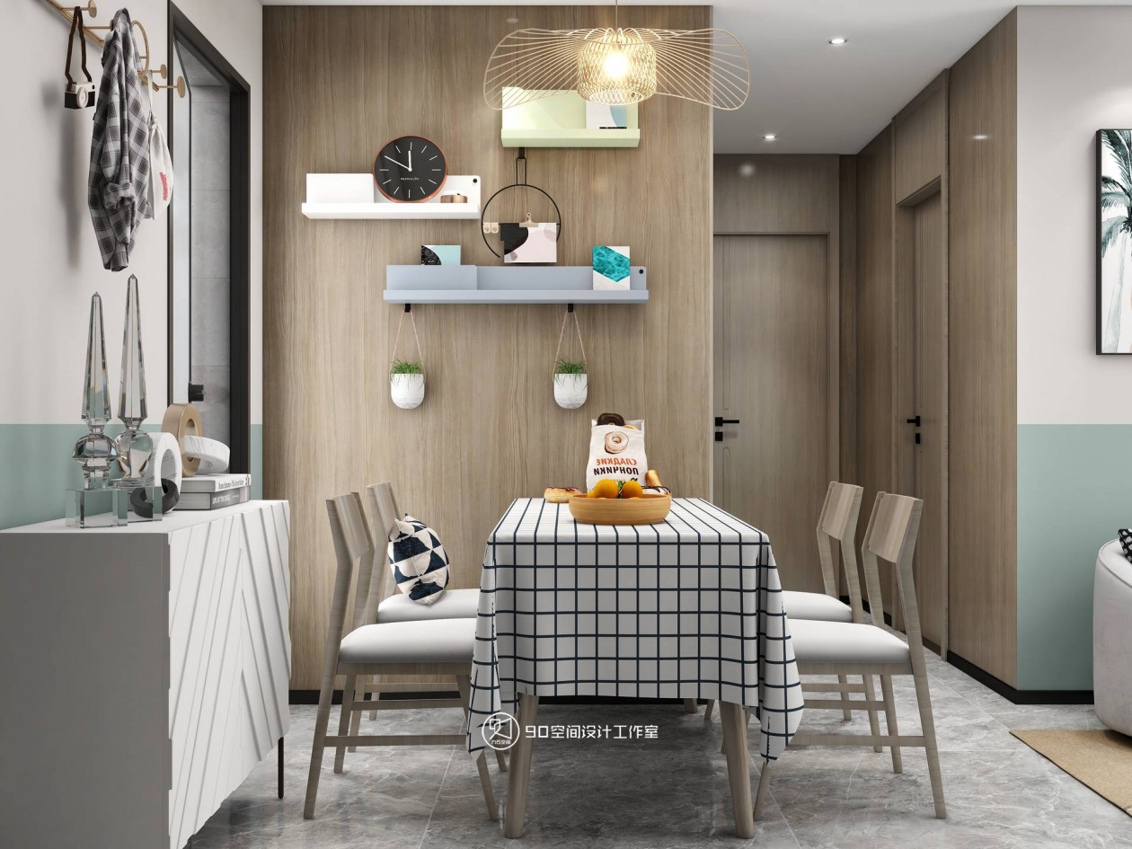 蜜雪冰城北欧风室内设计-22