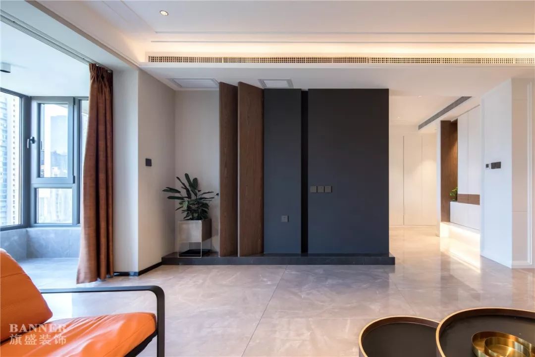180㎡四室改两室,现代风格打造宜居生活-12