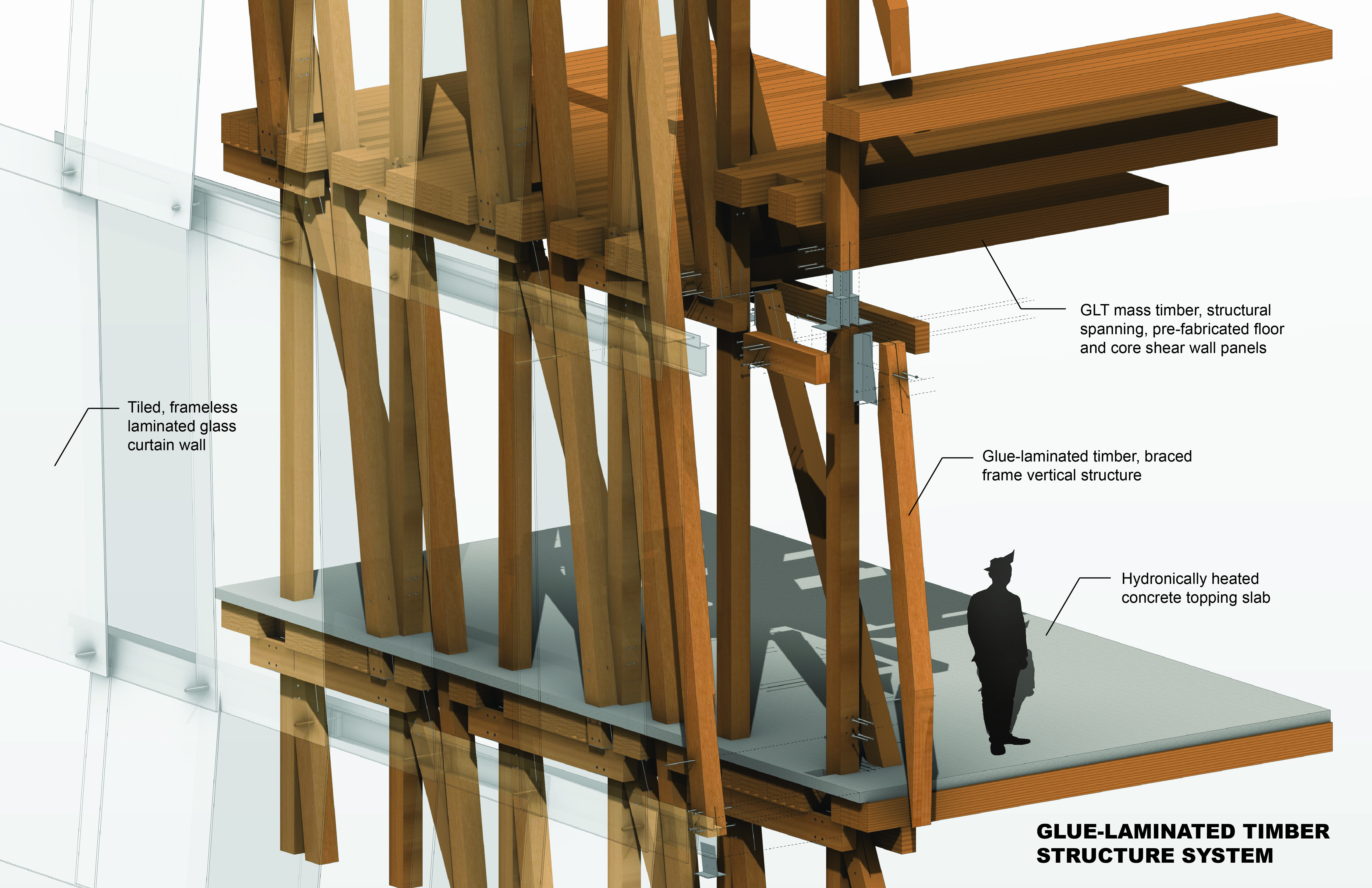 旧金山木质摩天大楼 | 绿色环保与艺术的融合-12