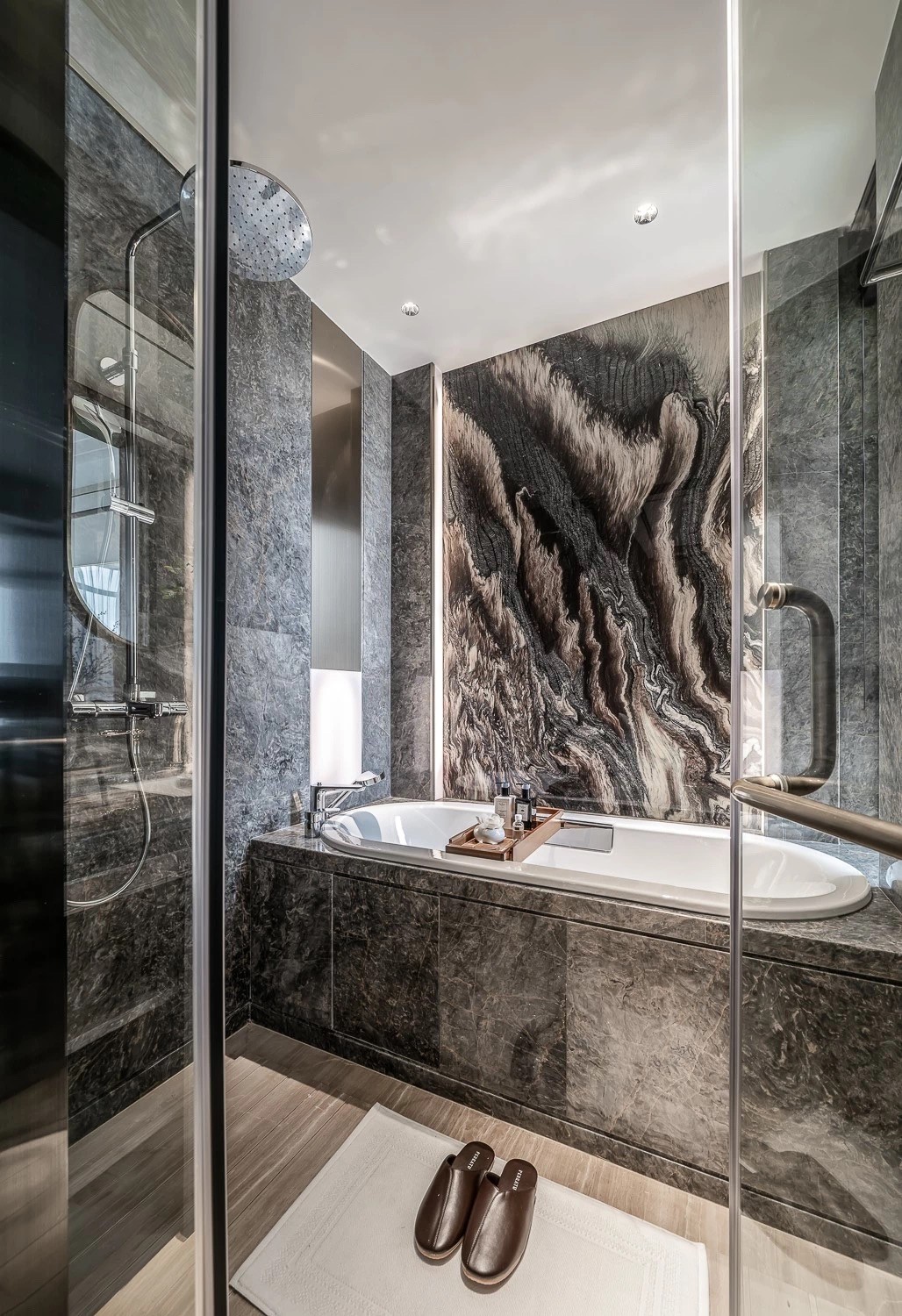 极简奢侈,融入生活的艺术——后海 6 层别墅设计-119