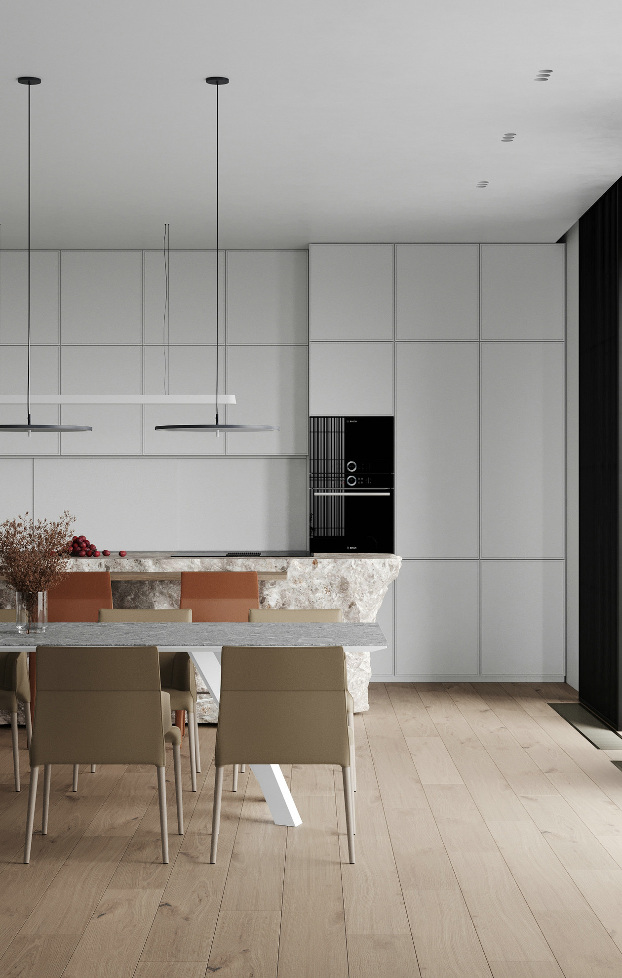 高级灰色系公寓设计-7