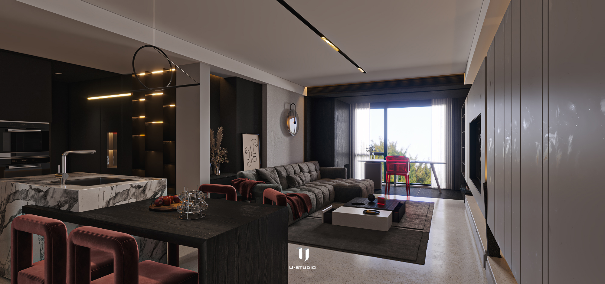 Y 先生猫宅设计丨中国浙江丨U 形社表现团队-4